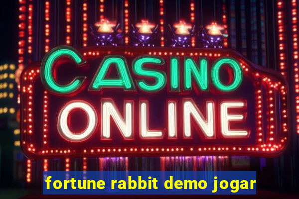 fortune rabbit demo jogar