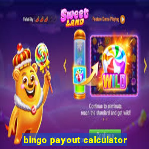 bingo payout calculator