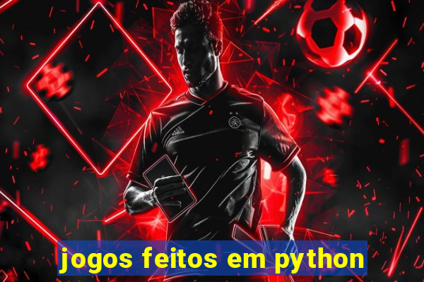 jogos feitos em python