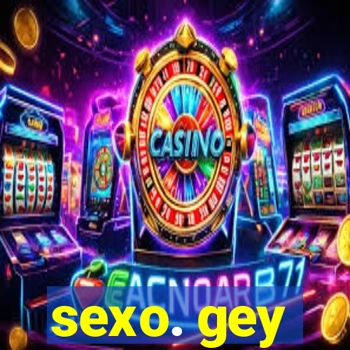 sexo. gey