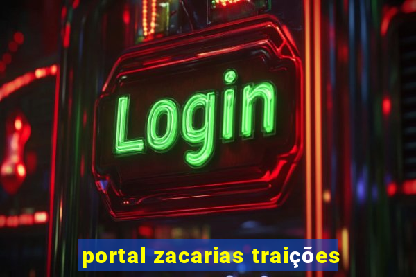 portal zacarias traições