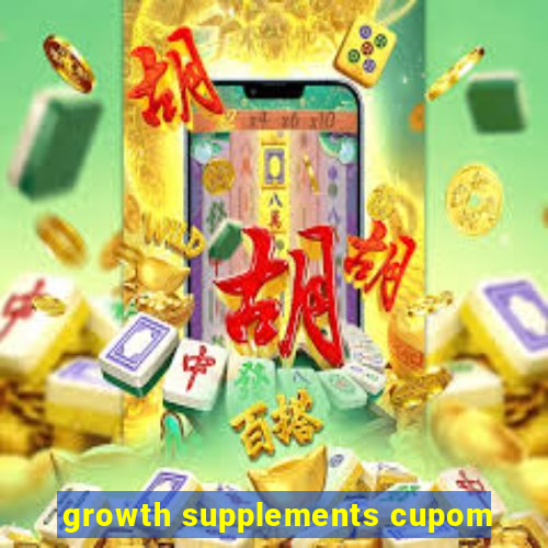 growth supplements cupom