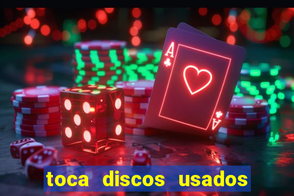 toca discos usados santa efigênia