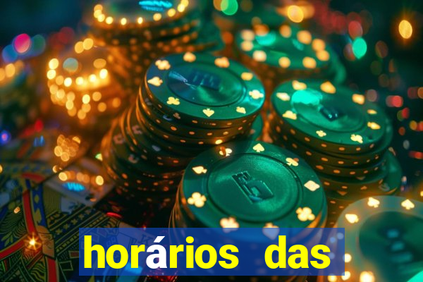 horários das plataformas de jogos