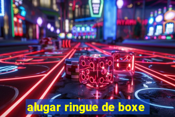 alugar ringue de boxe