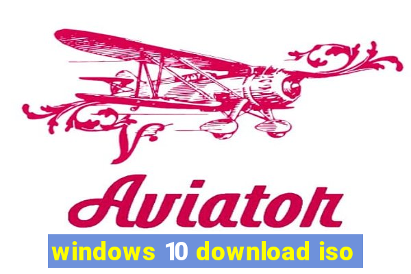 windows 10 download iso