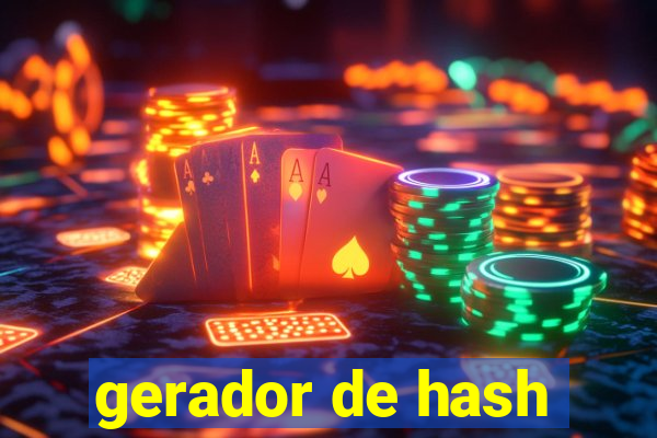 gerador de hash