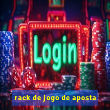 rack de jogo de aposta