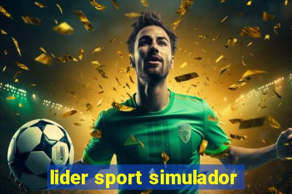 lider sport simulador