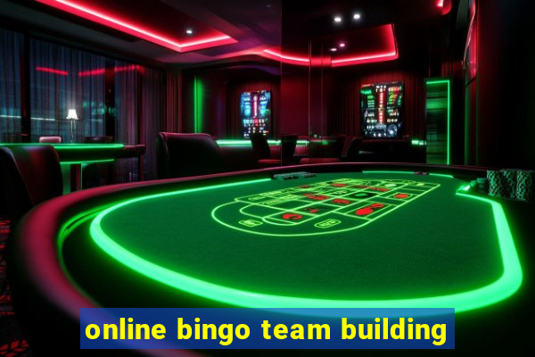 online bingo team building