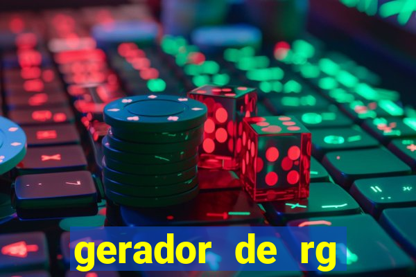 gerador de rg frente e verso