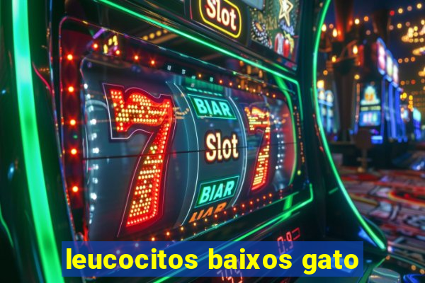 leucocitos baixos gato