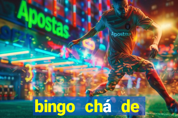 bingo chá de bebê excel